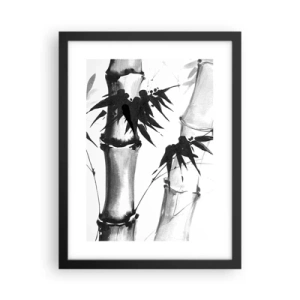 Poster in cornice nera - Particolare d'oriente - 30x40 cm