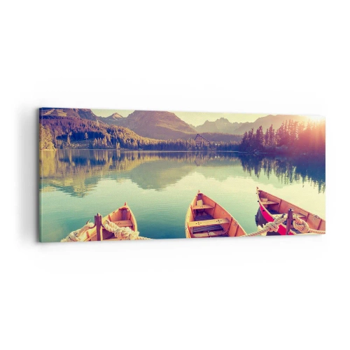 Quadro su tela - Stampe su Tela - Vivere secondo le sue leggi - 100x40 cm