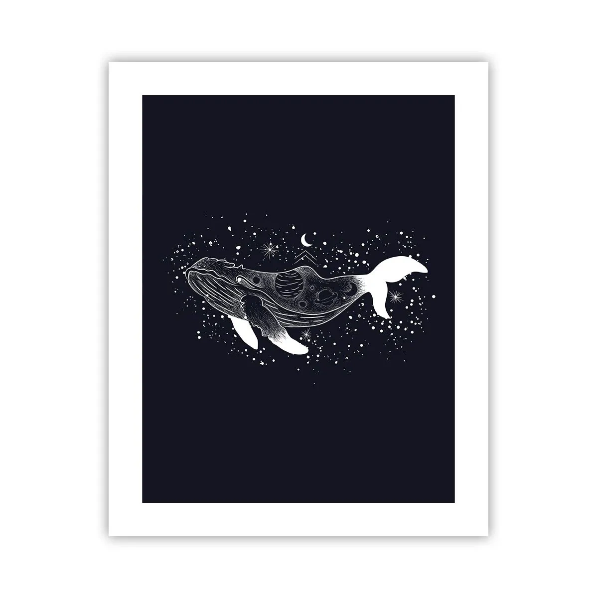 Poster - Nell'oceano dell'universo - 40x50 cm