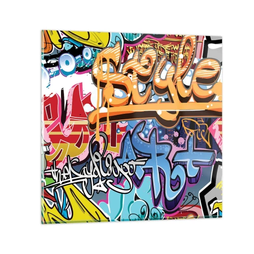 Quadro su vetro - Murali, murali, murali… - 30x30 cm