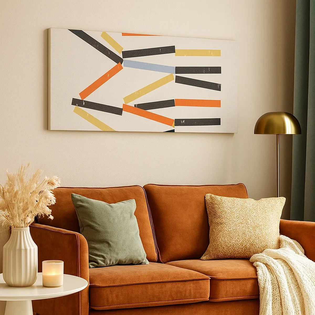 Quadro su tela - Stampe su Tela - Composizione orizzontale - 30x30 cm