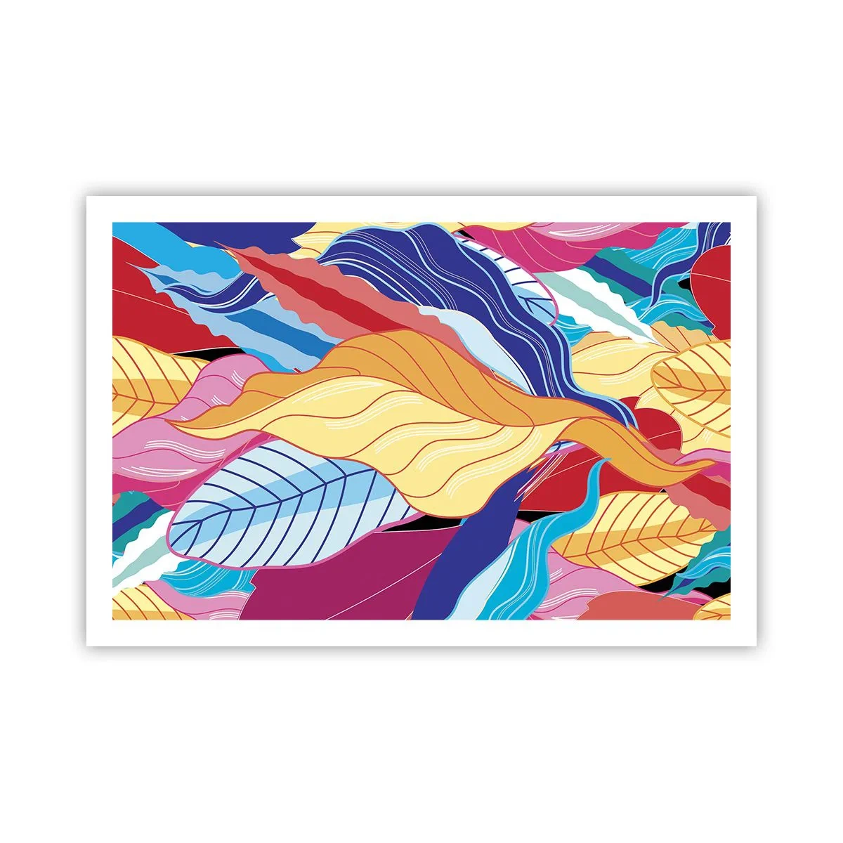Poster - Disordine colorato - 91x61 cm
