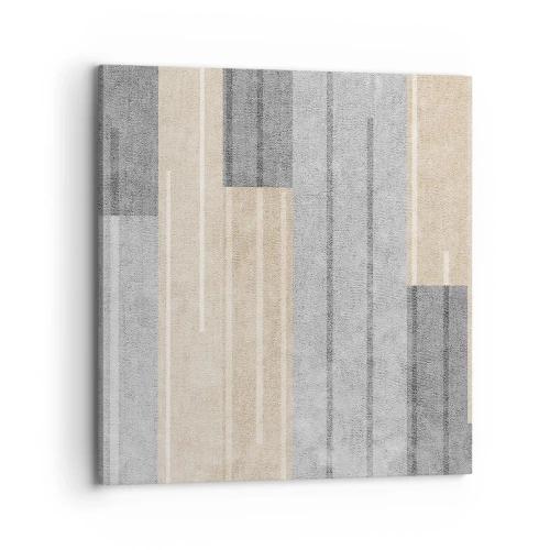 Quadro su tela - Stampe su Tela - Composizione: rigare dritto - 70x70 cm