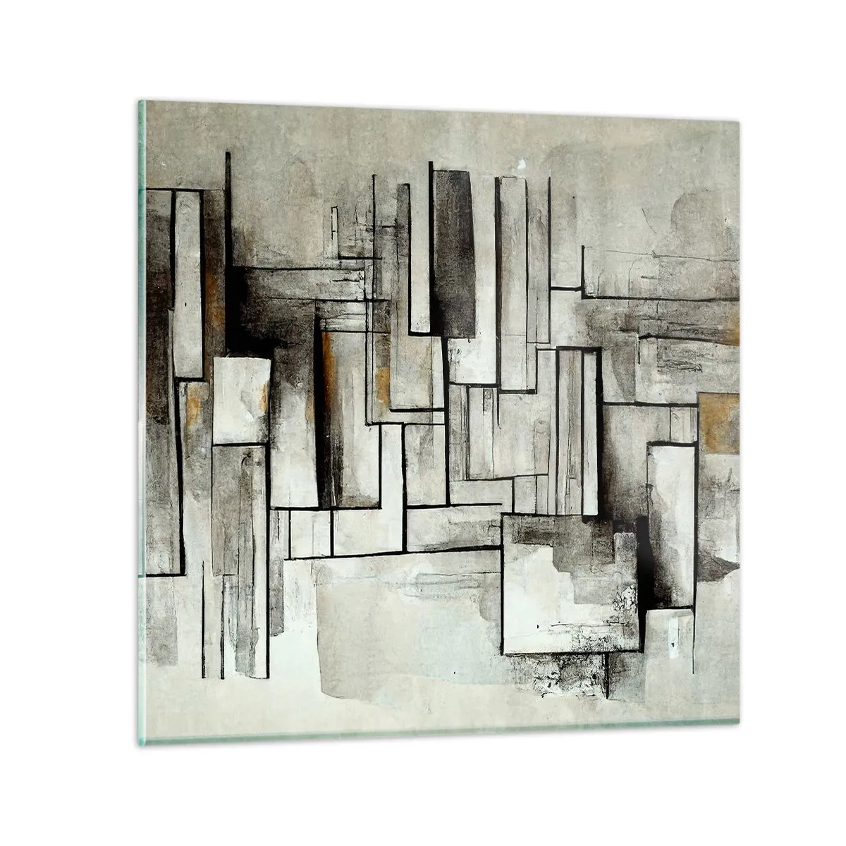 Quadro su vetro - La forza della semplicità - 30x30 cm