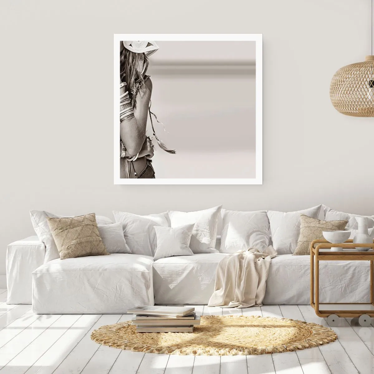 Poster - Come una ragazza - 40x40 cm