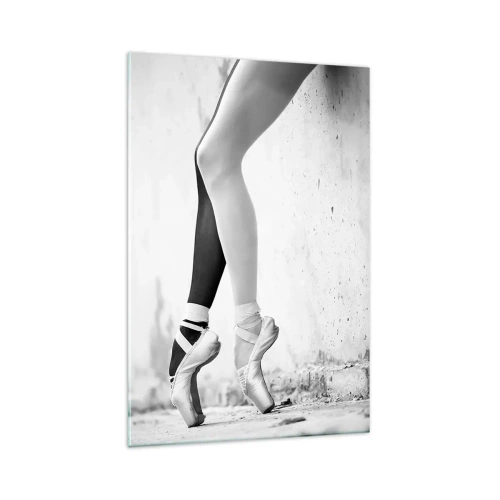 Quadro su vetro - Ballerina, voilà! - 70x100 cm