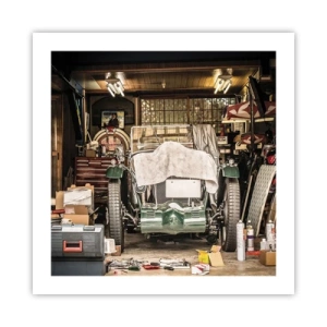 Poster - Ritorno al passato - 50x50 cm