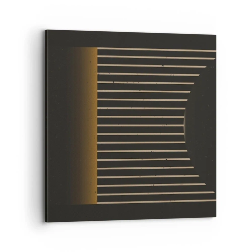 Quadro su tela - Stampe su Tela - Esaminare l'oscurità - 70x70 cm