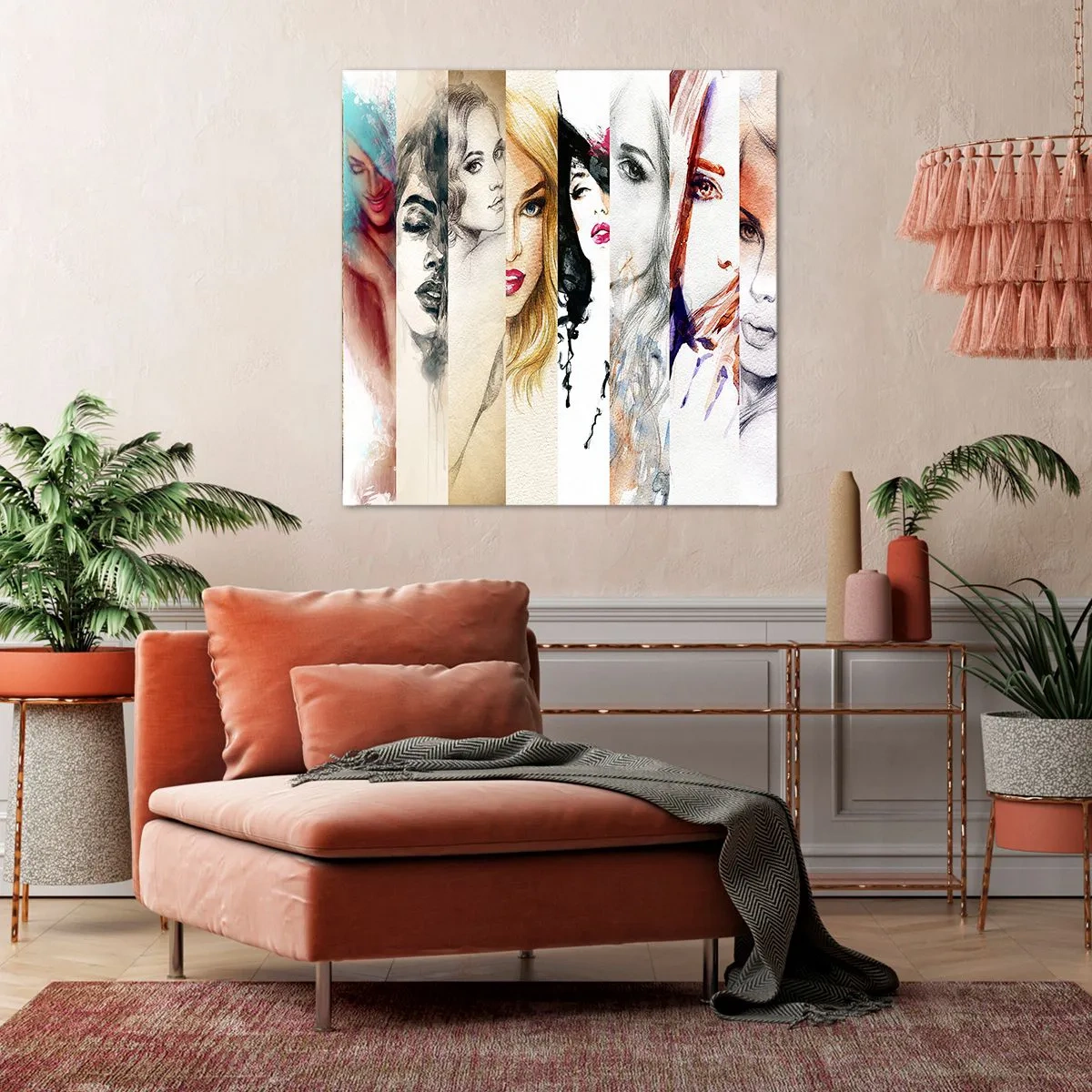 Quadro su tela - Stampe su Tela - E sei sempre tu - 70x70 cm