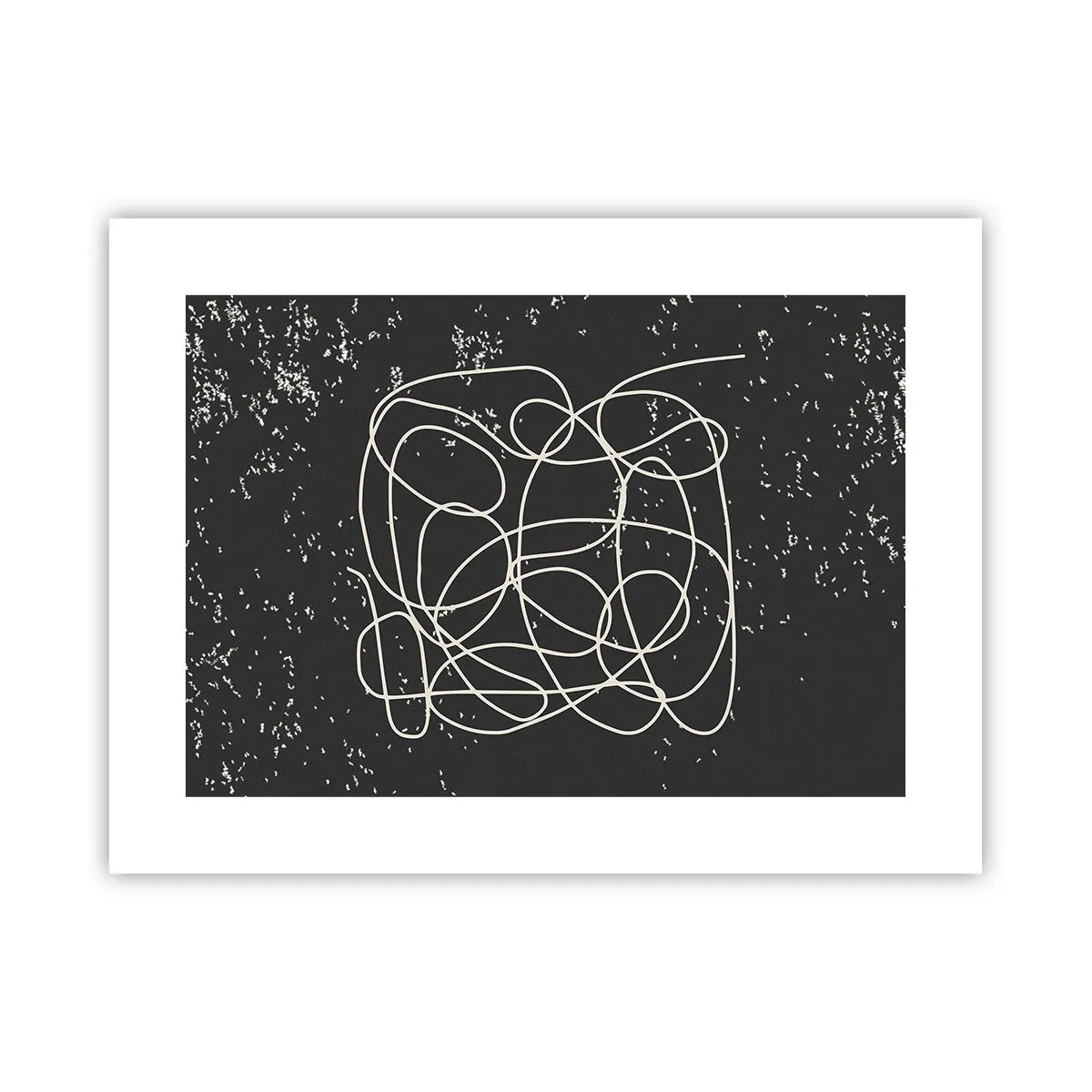 Poster - Il caos dei pensieri - 40x30 cm