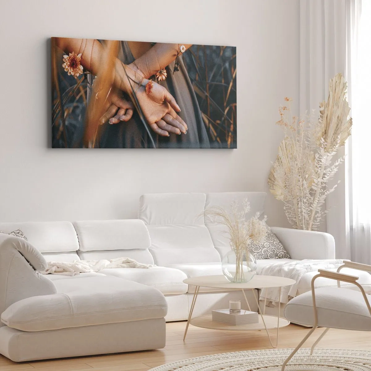 Quadro su tela - Stampe su Tela - Legata alla natura - 90x30 cm