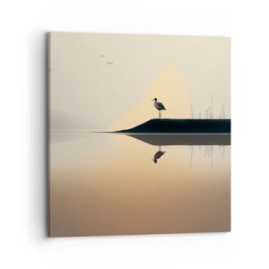 Quadro su tela - Stampe su Tela - Il signore del lago - 70x70 cm