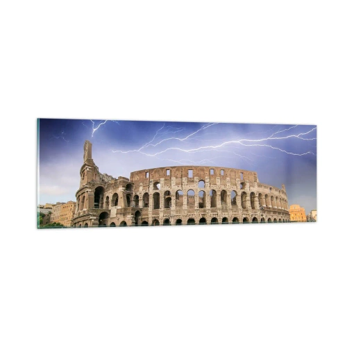 Quadro su vetro - Arena di combattimenti - 90x30 cm