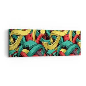 Quadro su tela - Stampe su Tela - Qual è la via giusta? - 90x30 cm