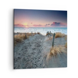 Quadro su tela - Stampe su Tela - Hai versato un arcobaleno di luce radiosa... - 60x60 cm