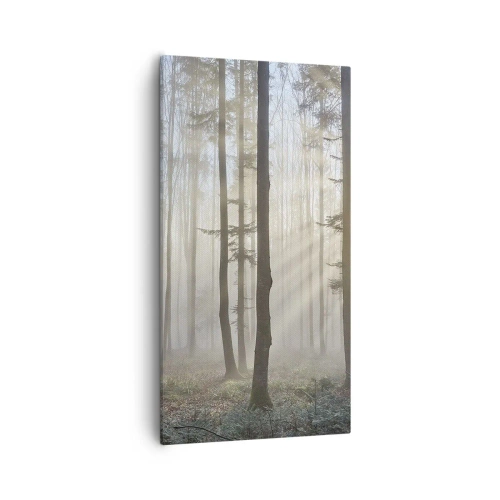 Quadro su tela - Stampe su Tela - Anche la nebbia si è svegliata - 55x100 cm