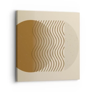 Quadro su tela - Stampe su Tela - Sull'origine delle figure geometriche - 30x30 cm