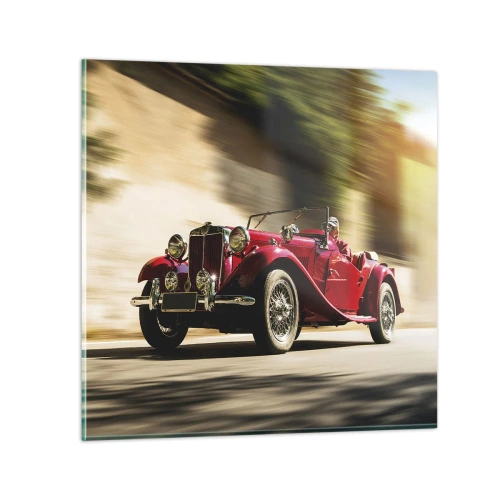 Quadro su vetro - Più bella della Nike di Samotracia - 30x30 cm