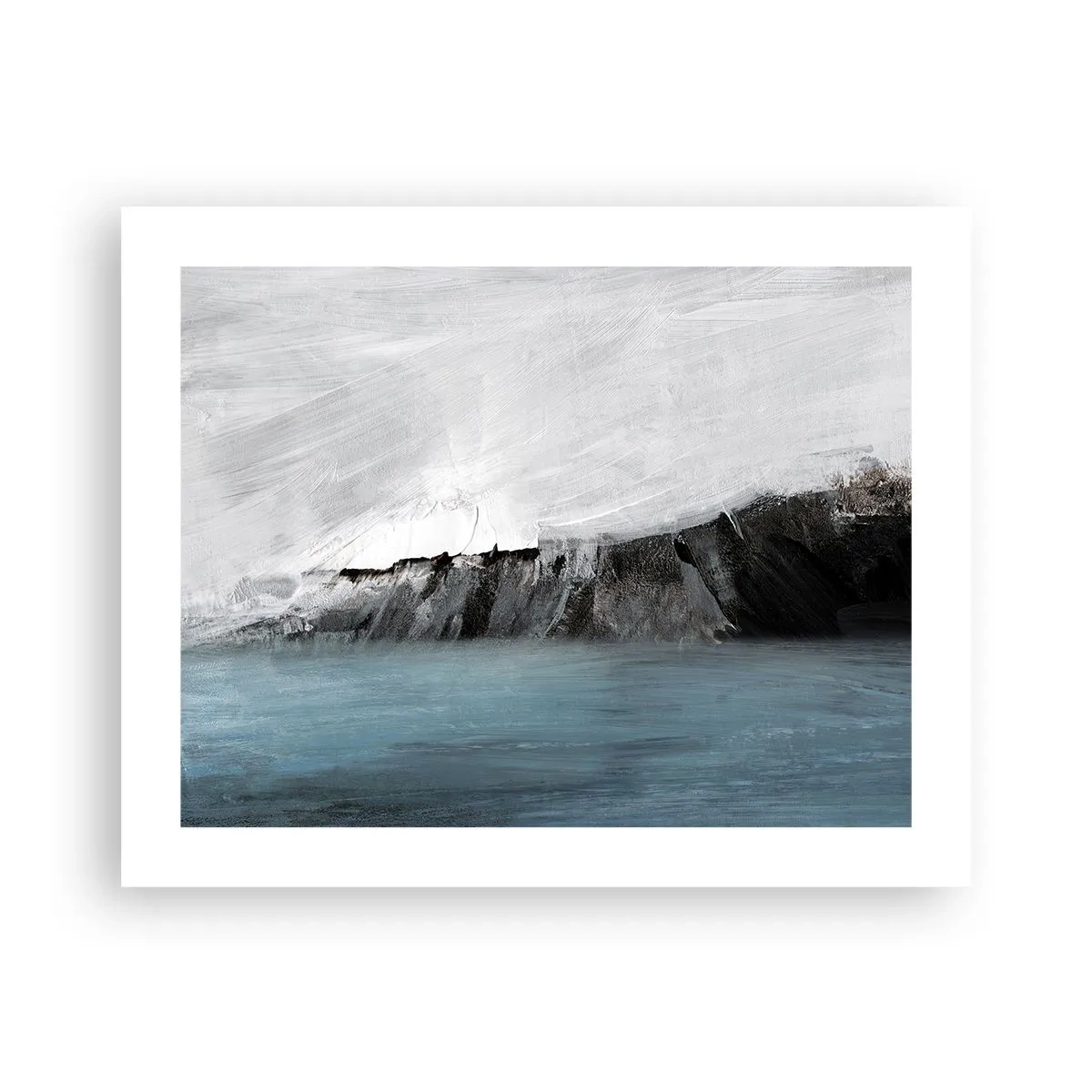 Poster - Acqua-terra: lo scontro degli elementi - 50x40 cm