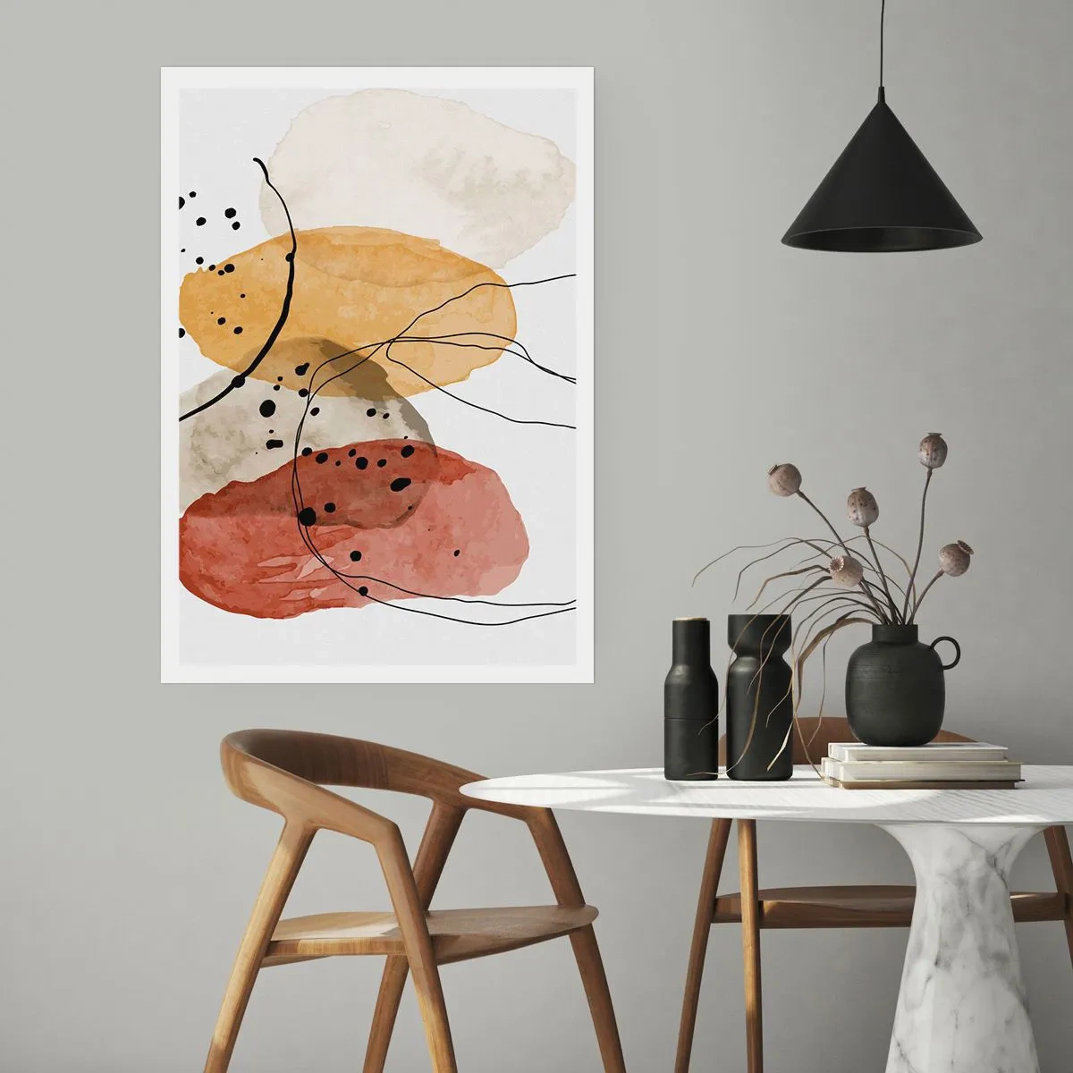 Poster - Come aria leggera e trasparente - 40x50 cm
