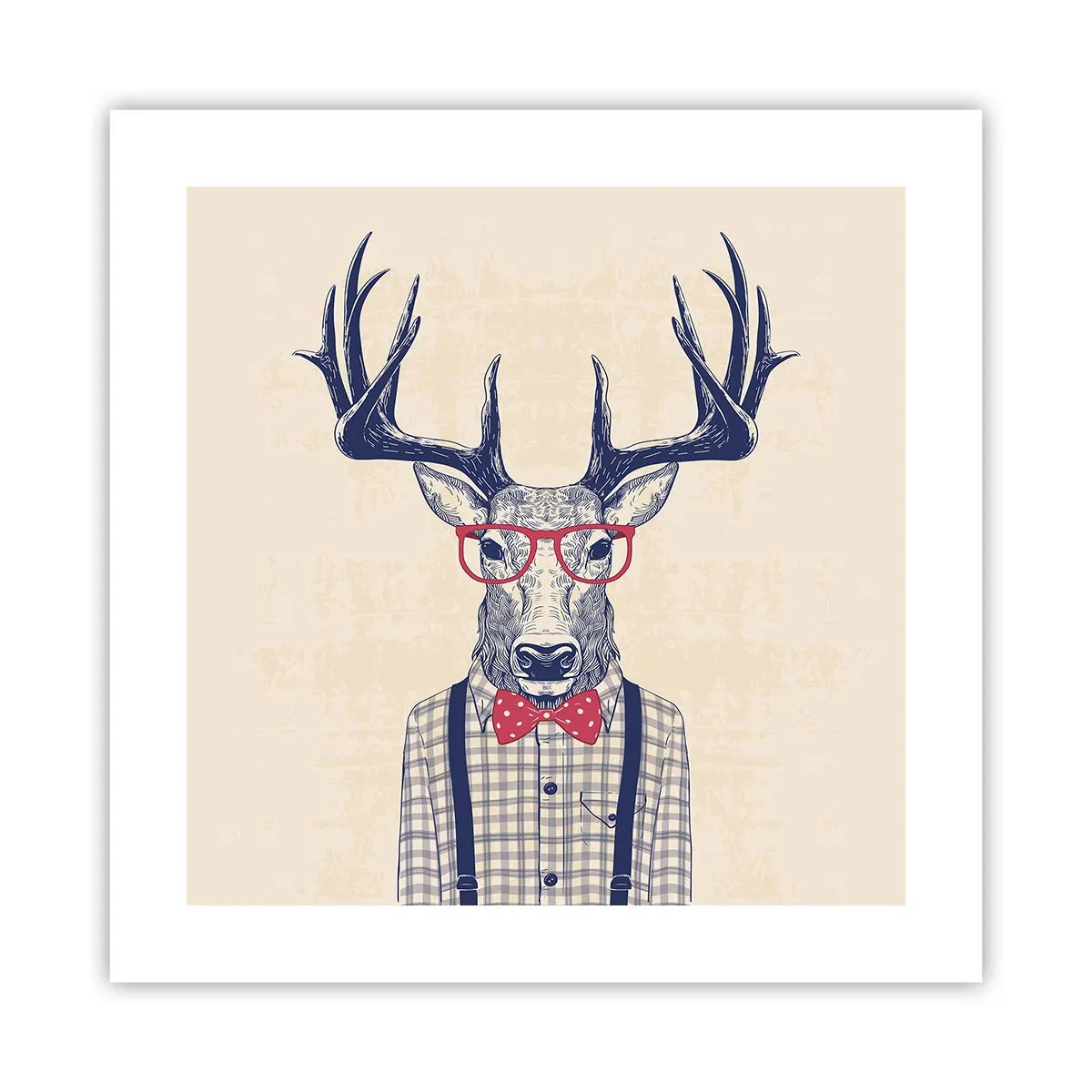 Poster - Divertente stravaganza - 40x40 cm