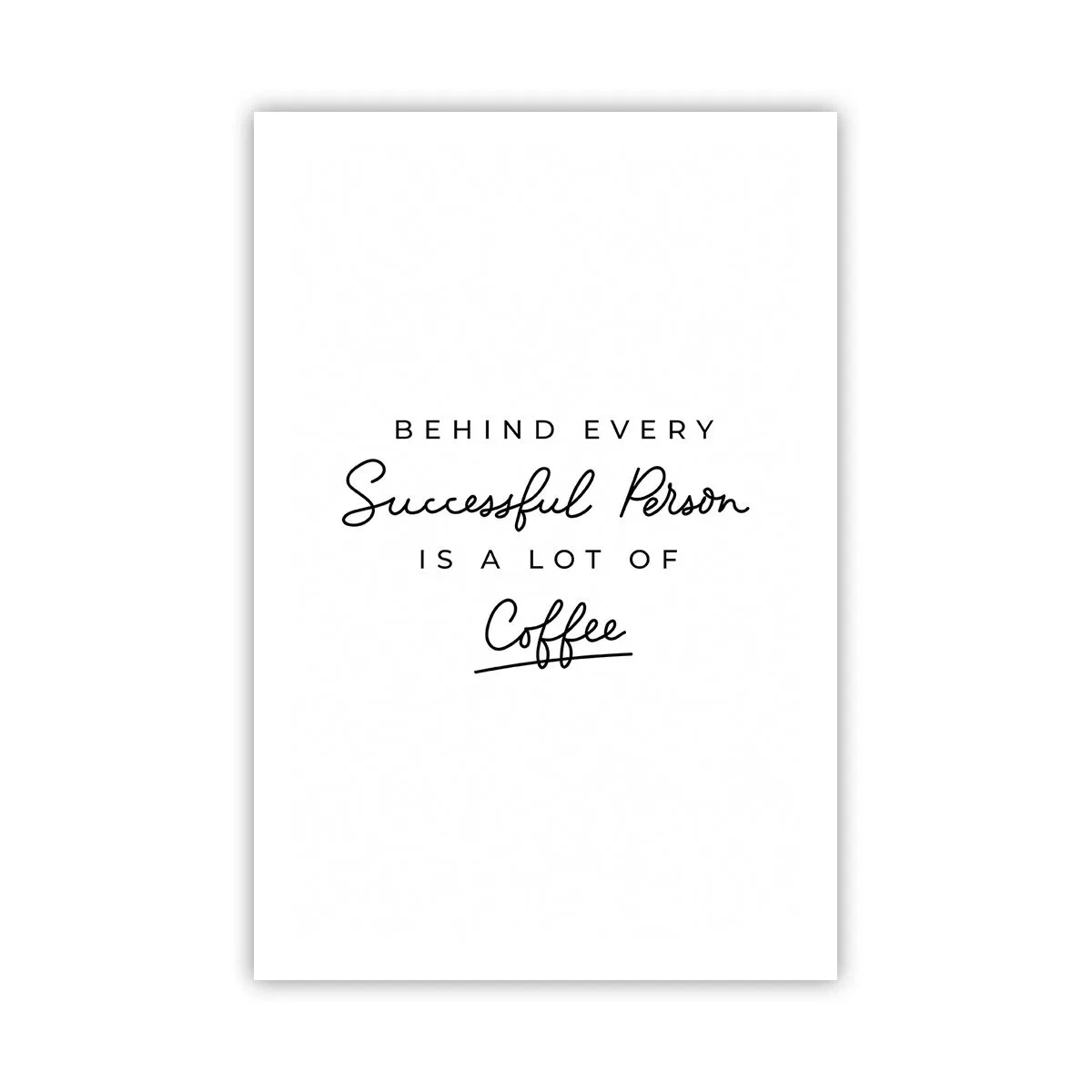 Poster - Il segreto del successo - 61x91 cm