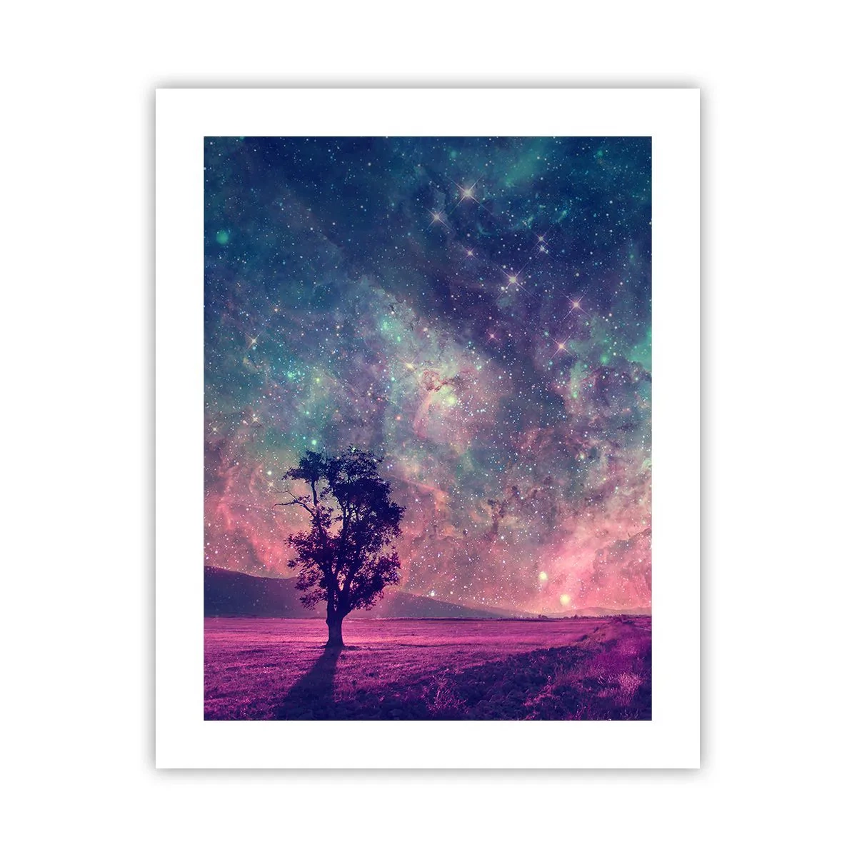 Poster - Sotto un cielo magico - 40x50 cm