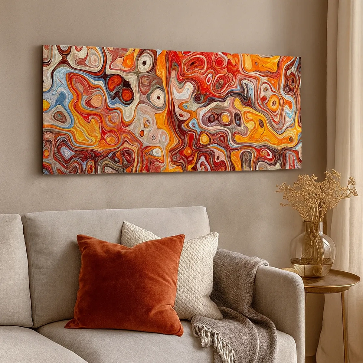 Quadro su tela - Stampe su Tela - Come se le noci si sciogliessero nel miele - 30x30 cm