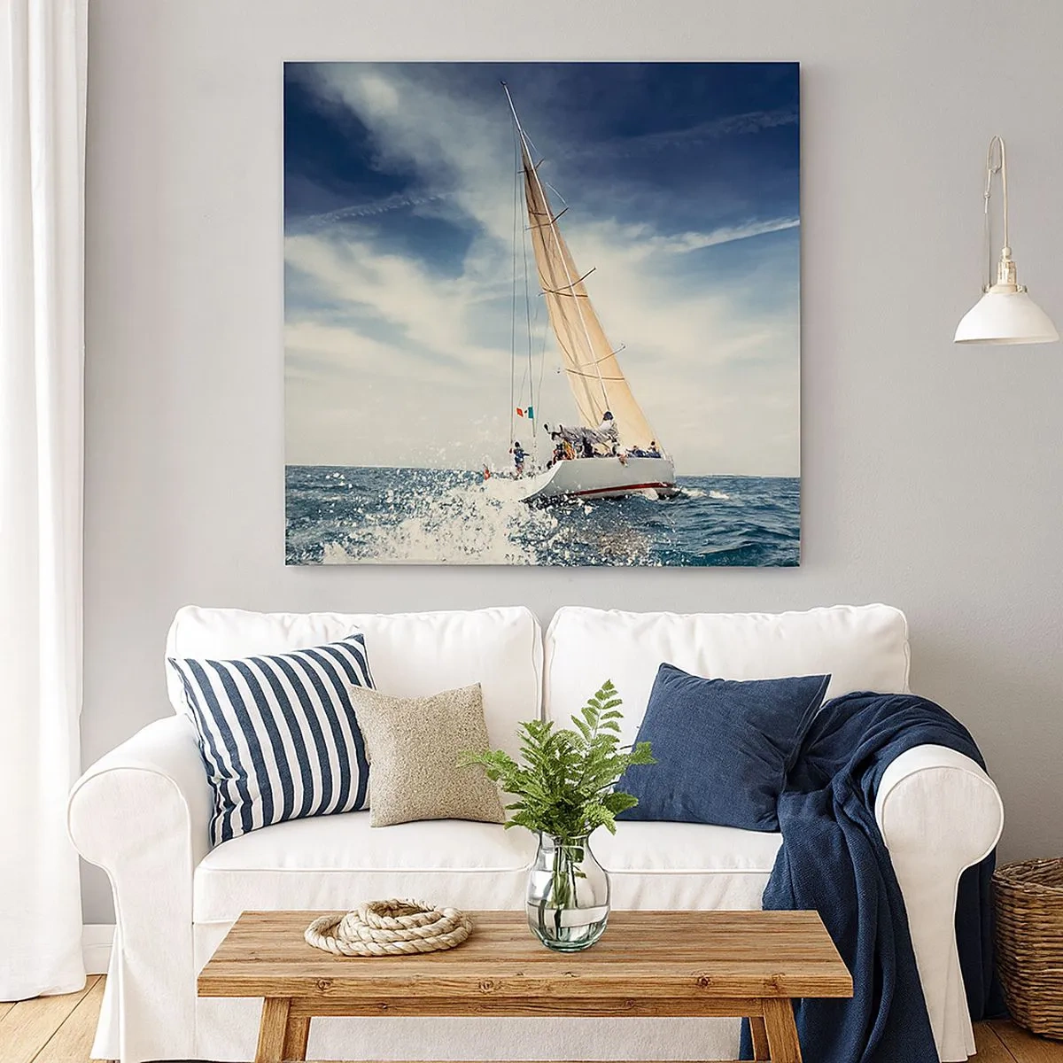 Quadro su tela - Stampe su Tela - Non ci raggiungeranno! - 30x30 cm