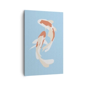 Quadro su tela - Stampe su Tela - Nuoto sincronizzato spontaneo - 80x120 cm