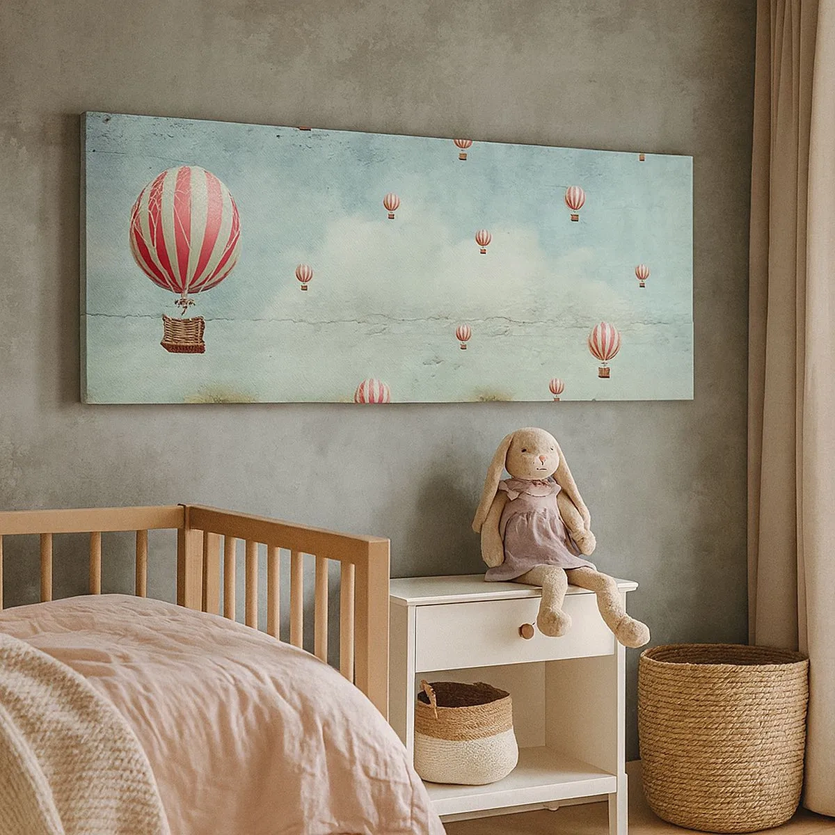 Quadro su tela - Stampe su Tela - Liberi dal tumulto della vita - 100x40 cm