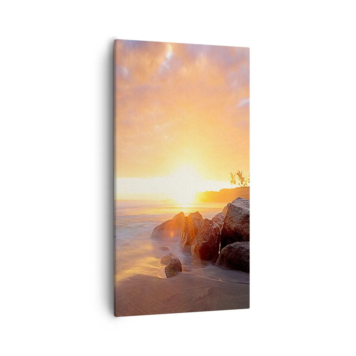 Quadro su tela - Stampe su Tela - La luminosa brezza della sera - 55x100 cm