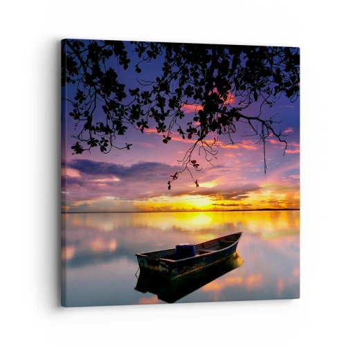 Quadro su tela - Stampe su Tela - Ti sembra di essere sospeso nel cielo... - 30x30 cm