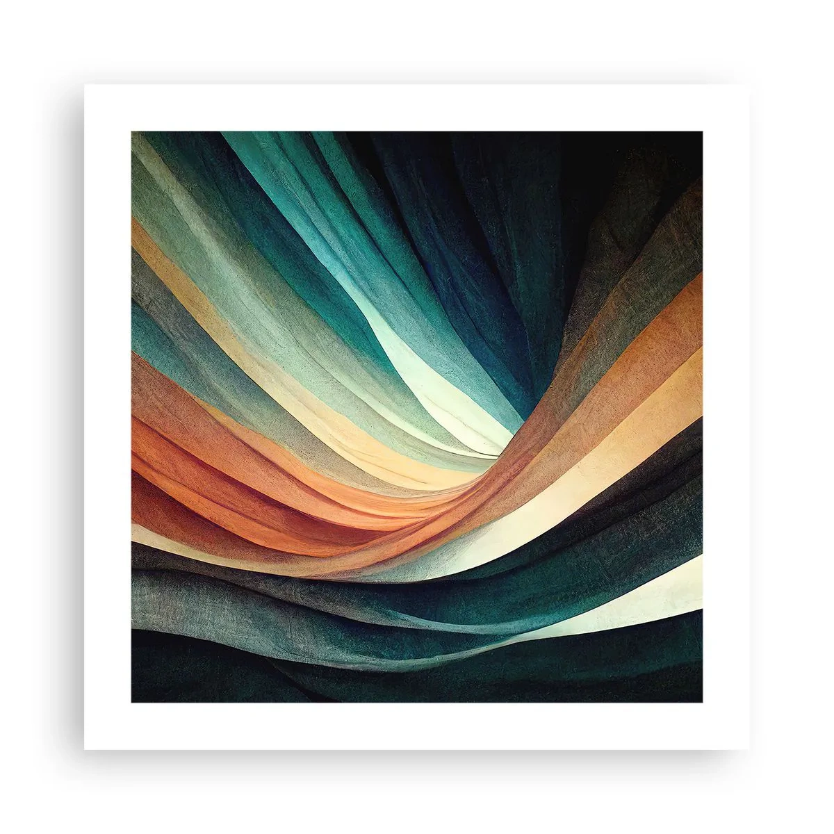 Poster - Intessuto di colore - 50x50 cm