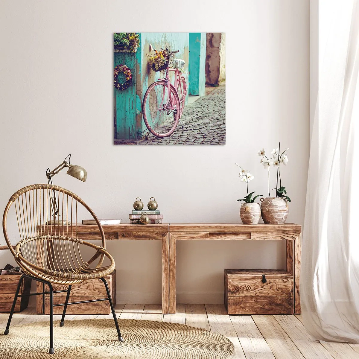 Quadro su tela - Stampe su Tela - Torno subito - 30x30 cm