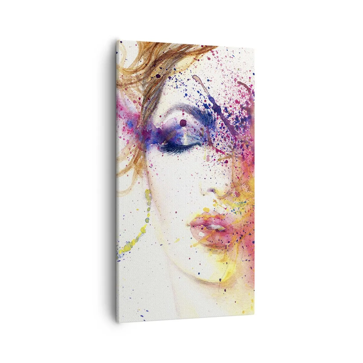 Quadro su tela - Stampe su Tela - Capogiro arcobaleno - 55x100 cm