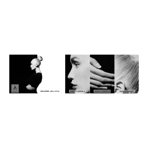 Campione di Fotomurale Premium Sand - Semplicemente donna - Moda, Donna, Elegante - 100x30 cm