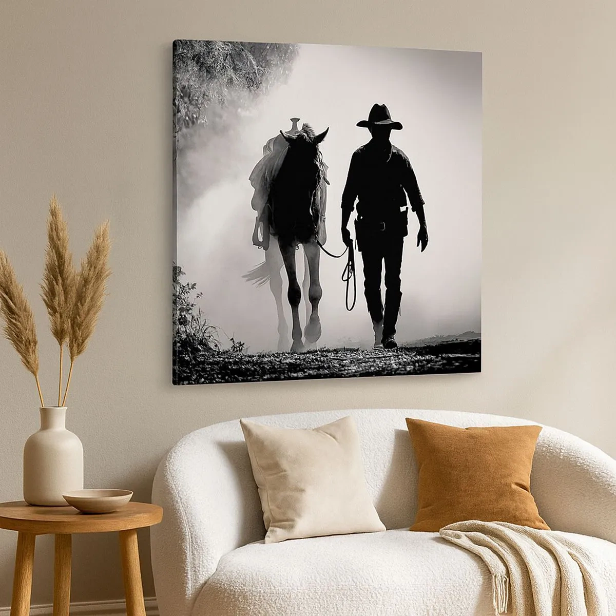 Quadro su tela - Stampe su Tela - Mattino texano - 30x30 cm