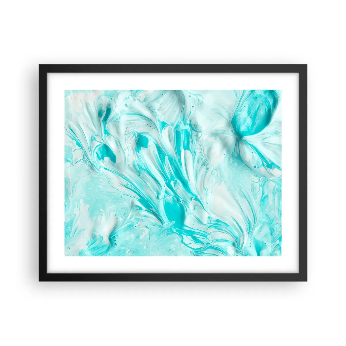 Poster in cornice nera - Insieme per sempre - 50x40 cm