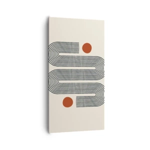 Quadro su tela - Stampe su Tela - Dall'inizio alla fine - 65x120 cm