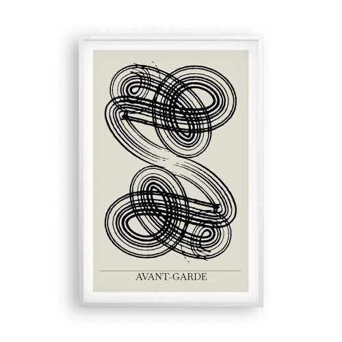 Poster in cornice bianca - In tutta spontaneità - 61x91 cm