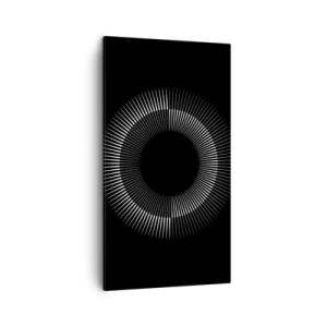 Quadro su tela - Stampe su Tela - Sole nero - 45x80 cm