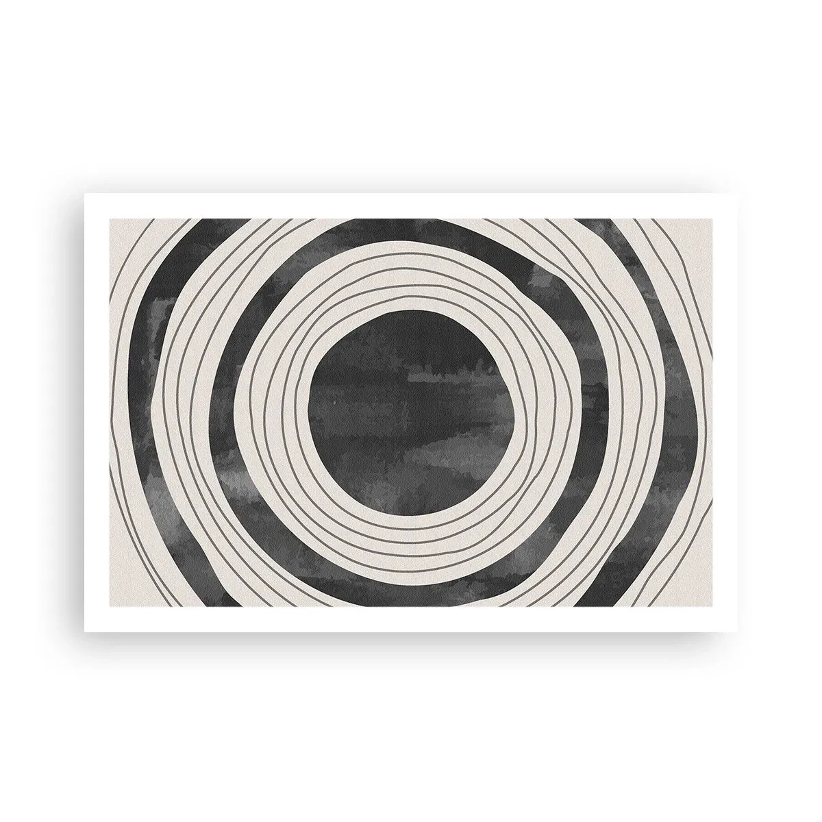 Poster - Proprio al centro - 91x61 cm