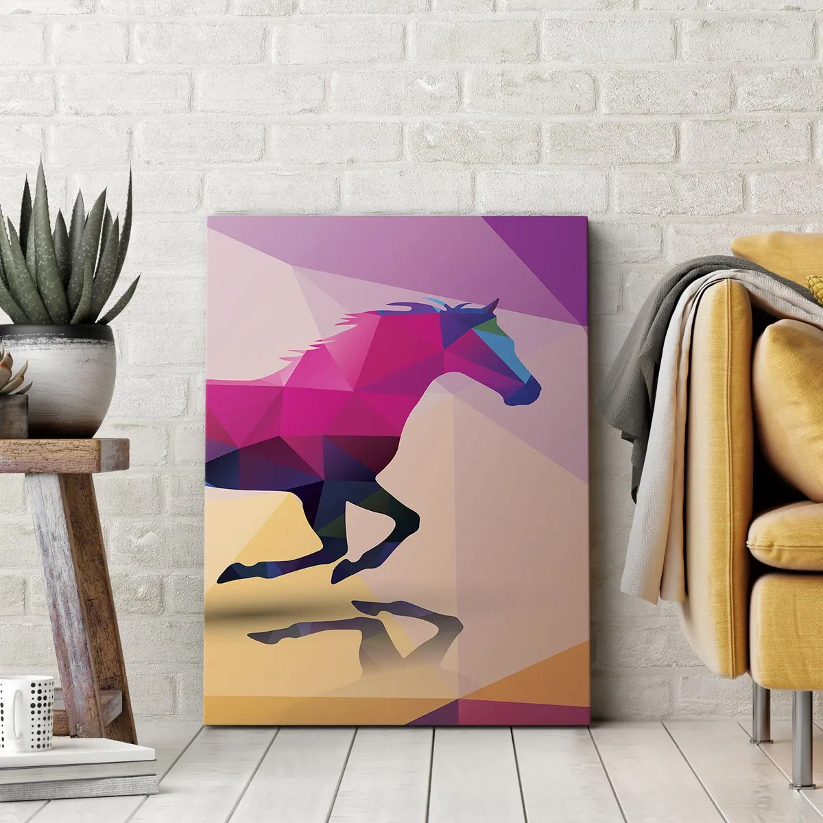 Quadro su tela - Stampe su Tela - Il cubismo è sempre vivo - 55x100 cm