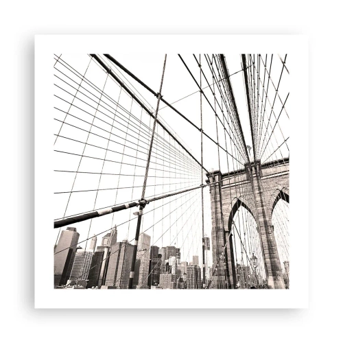 Poster - La cattedrale di New York - 50x50 cm