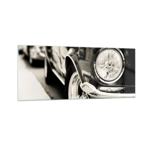 Quadro su vetro - Bellezza intramontabile - 100x40 cm