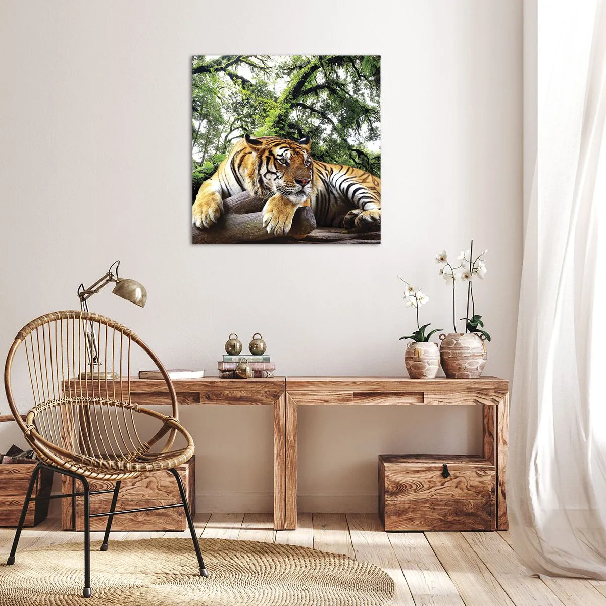 Quadro su tela - Stampe su Tela - Con espressioni di stima - 40x40 cm