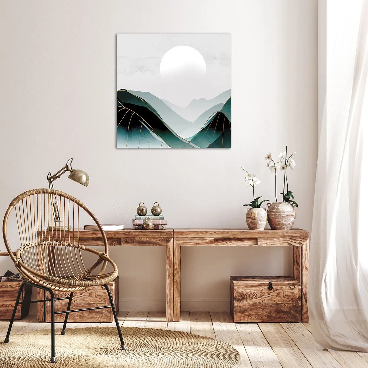 Quadro su tela - Stampe su Tela - In tutta la maestà - 70x70 cm