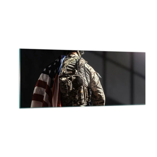 Quadro su vetro - Proprio per questo - 100x40 cm