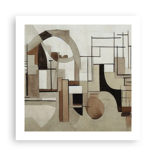 Poster - Paesaggio urbano 2.0 - 50x50 cm